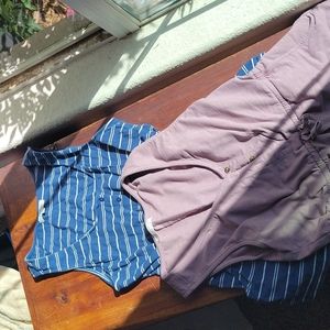 2 Rompers by Known Supply